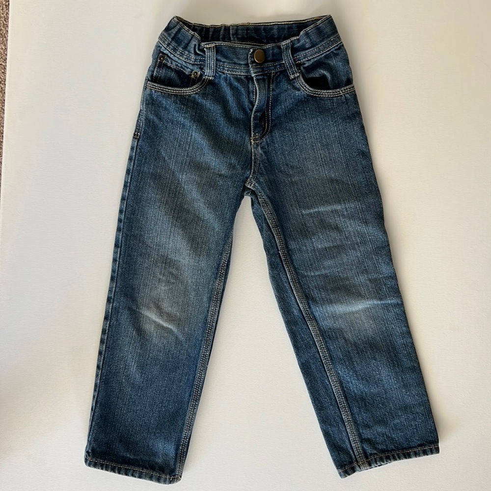 Gymboree size 5 denim jeans EUC